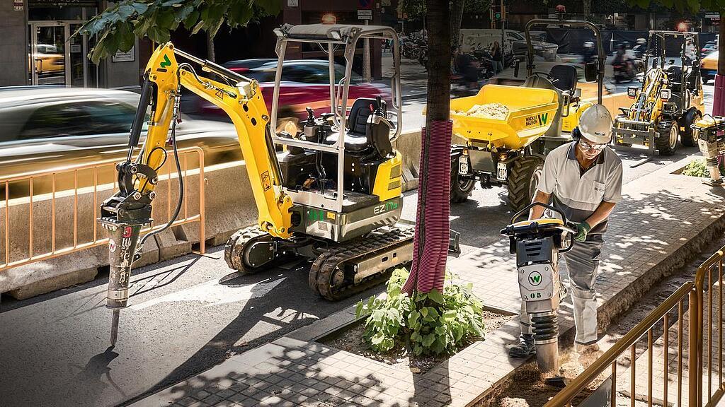 zero emission products on construction site