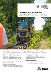 Flyer Wacker Neuson Dual View Dumper DV90
