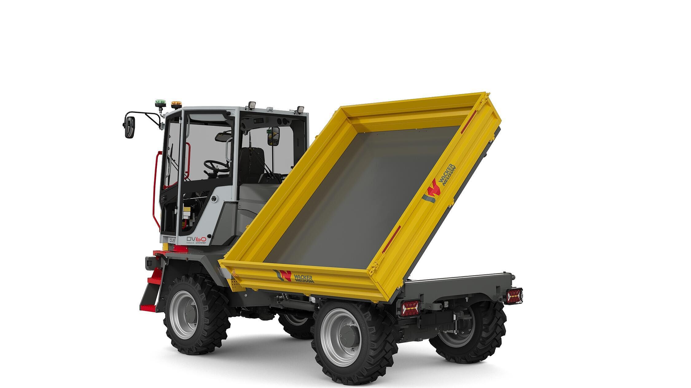 Dumper DV60 mit Wechselmulde 