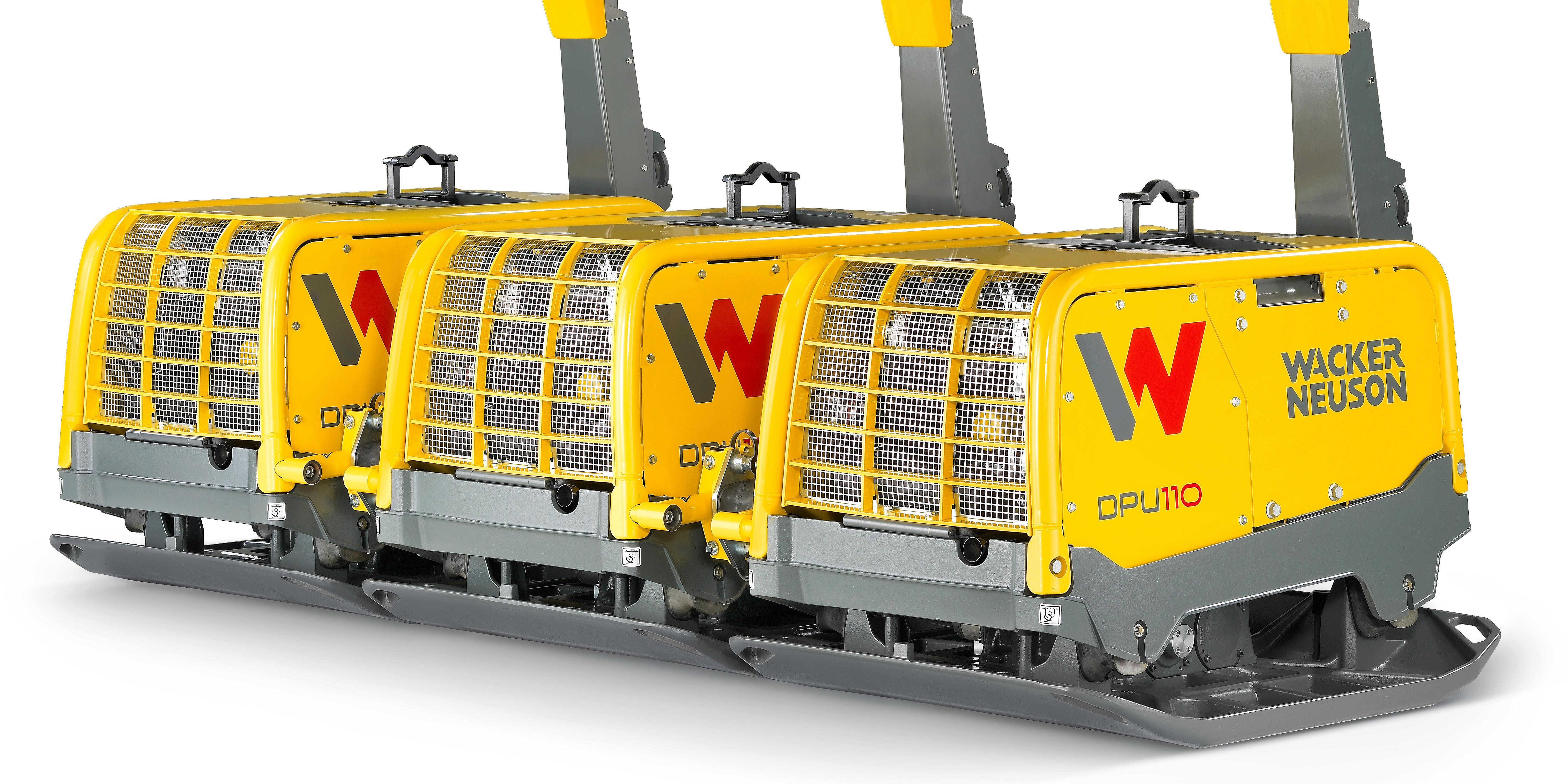 coupling set of 3 coupled vibratory plates