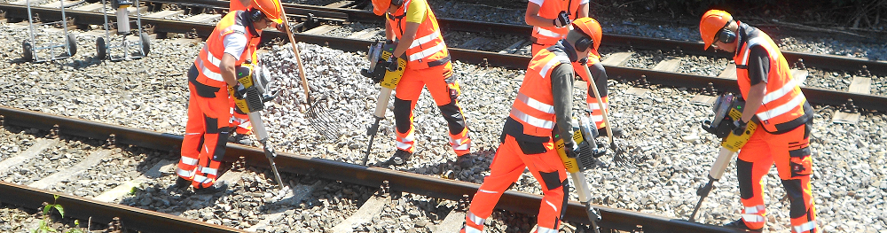 track tampers in action
