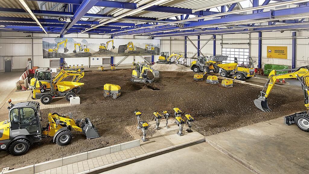 The Wacker Neuson Academy at the Reichertshofen site.